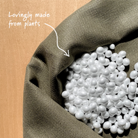 Envee bio-based bean bag beans