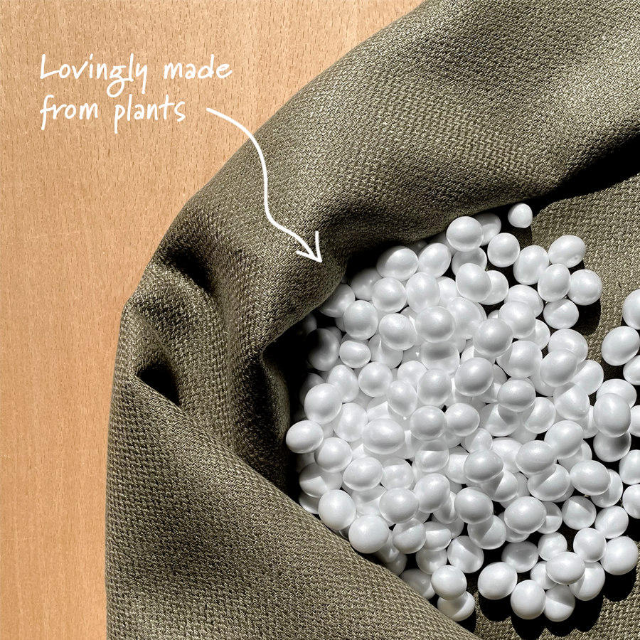 Envee bio-based bean bag beans