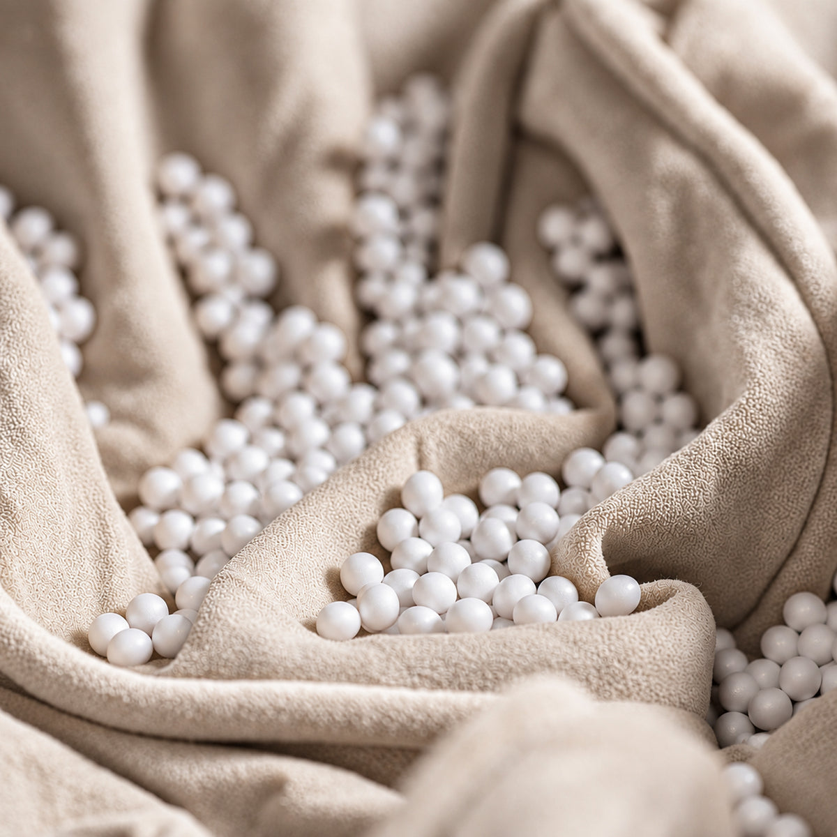 Fill Co White beans in the folds of an oatmeal cover